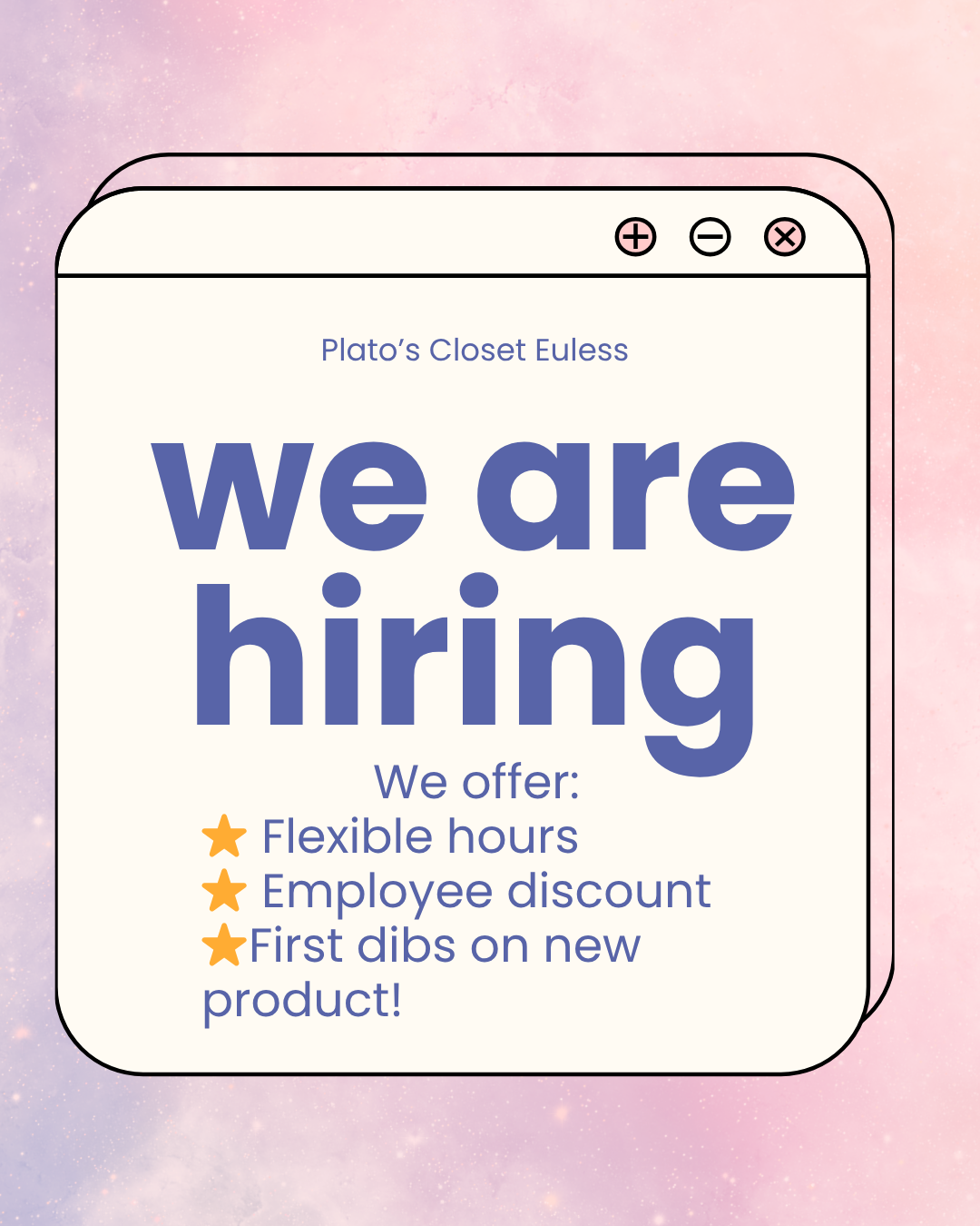 Now Hiring